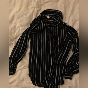 Basic Striped Button Down